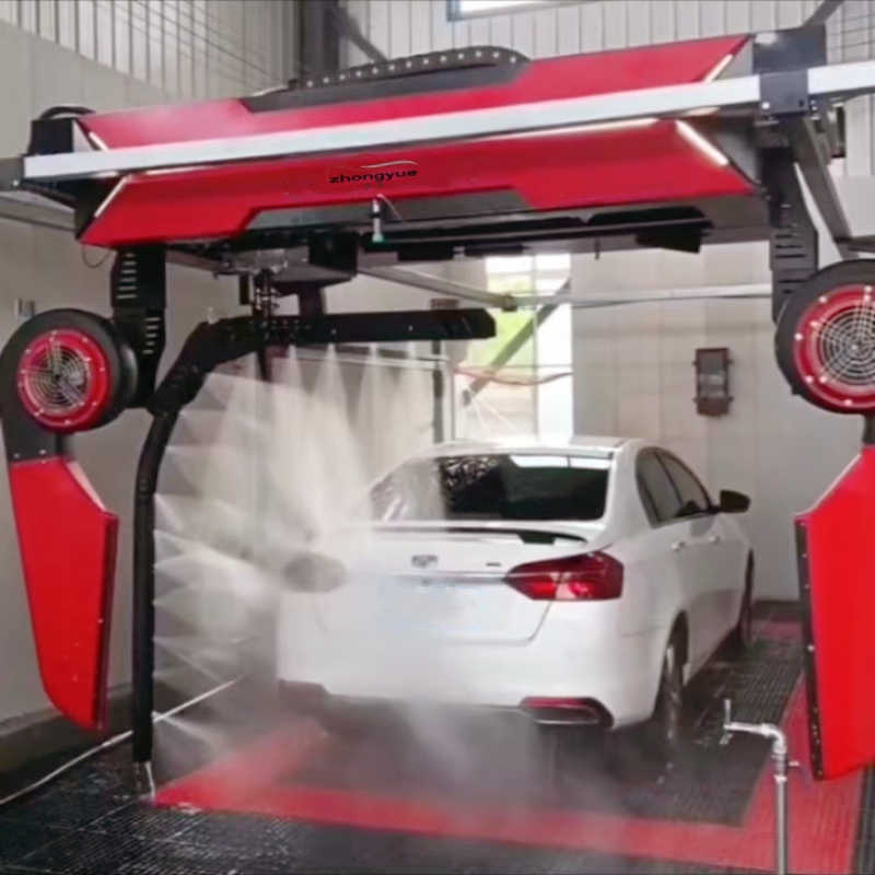 Automatic car washing system