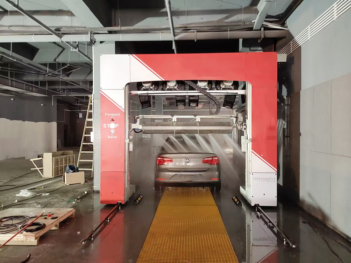 Reciprocating automatic car washing machine4
